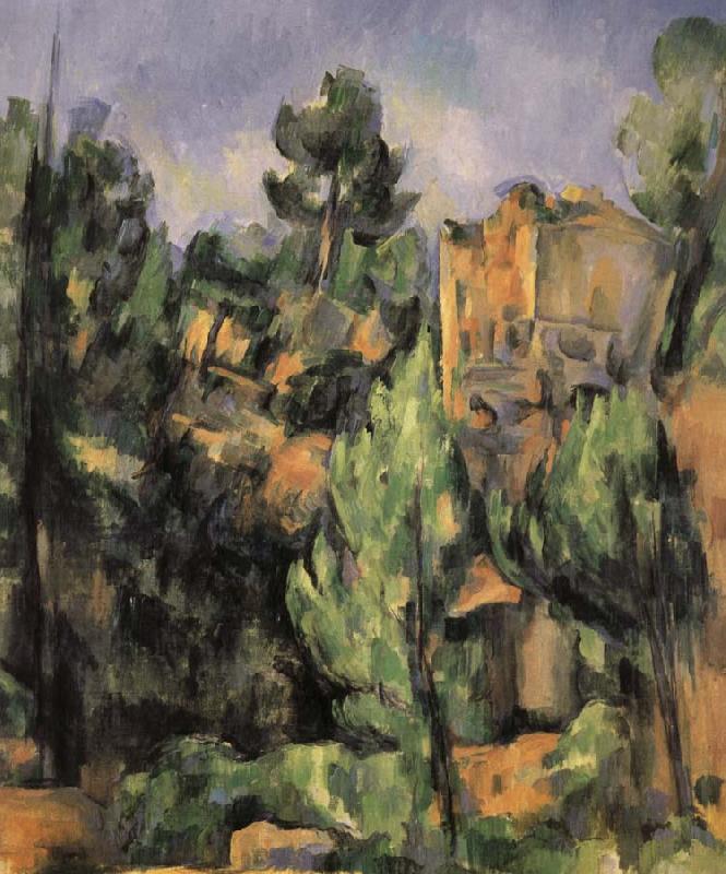 Paul Cezanne landscape rocks 3 France oil painting art